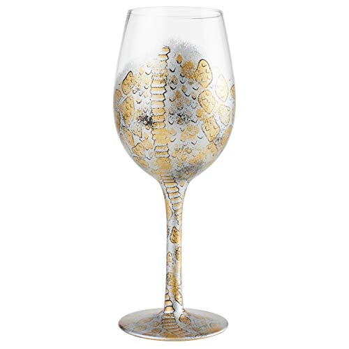 Enesco Shop Enesco Lolita Venom Hand-Painted Artisan Wine Glass - Unique Multicolor Design, Perfect Gift!