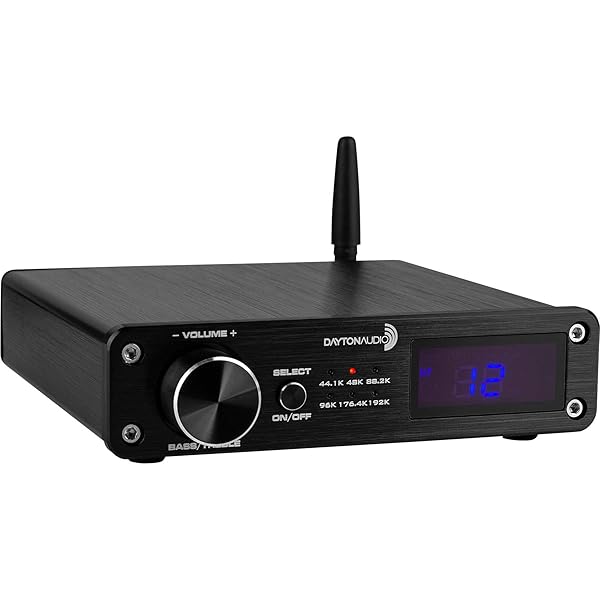 Dayton Audio Dayton Audio DTA-PRO: 100W Class D Bluetooth Amplifier with USB DAC & Sub Output - View 2 of 6