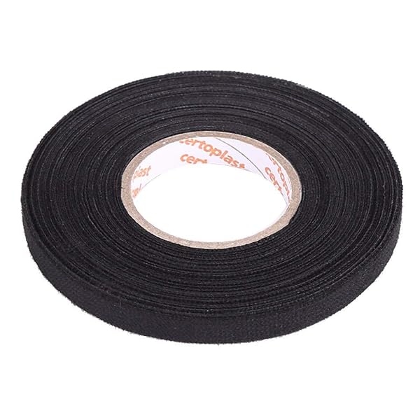 Aramox Car Multipurpose Tape: Self-Adhesive Anti-Squeak Felt for Automotive Wiring (32mm x 15m) - Essential Car Accessories