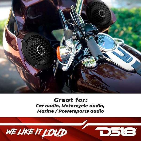 DS18 DS18 PRO-ZT6 6.5-Inch 2-Way Pro Audio Speakers - 450W Max, Water Resistant, Built-in Tweeter, Black Mesh Grill - View 5 of 10