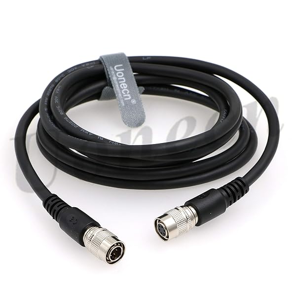 Uonecn Uonecn 6 Pin Hirose Male to Female Cable High Quality Durable Connection for Audio and Video Equipment - View 3 of 6