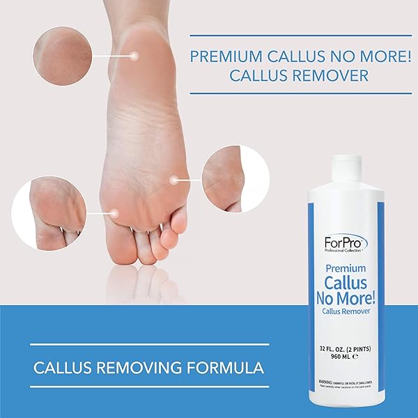ForPro Professional Collection ForPro Professional Collection Premium Callus No More Callus Remover Fast Acting Formula 32 oz for Smooth Feet - View 3 of 7
