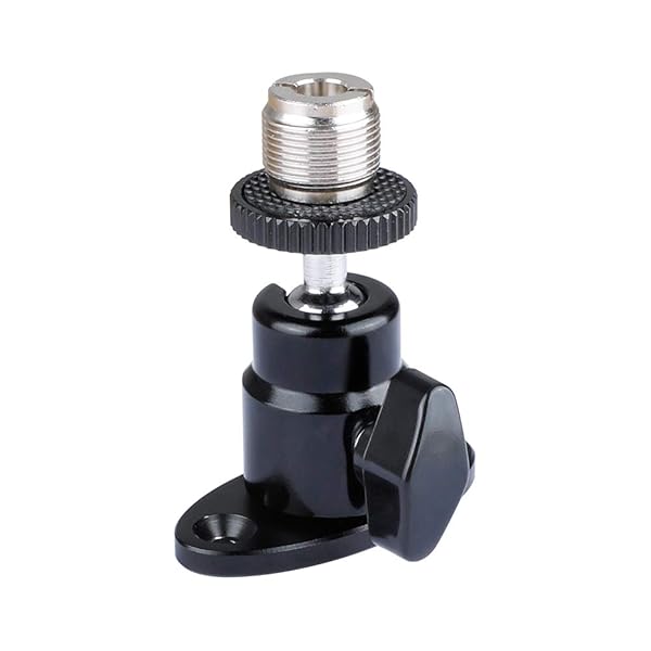 CAMVATE CAMVATE 5/8 Inch 27 Mini Ball Head for Microphone Mount 1992 High Quality Durable Accessory
