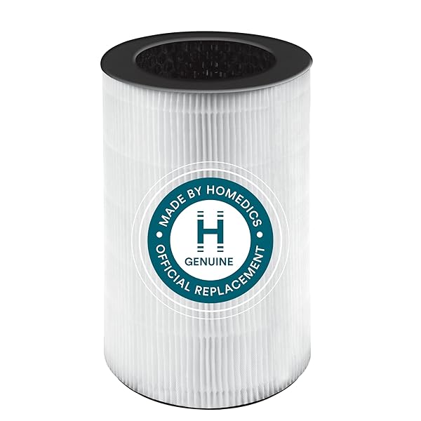 Homedics Replace Homedics TotalClean 3-in-1 HEPA Filter for AP-T30 & AP-T30WT - Capture Microscopic Airborne Particles