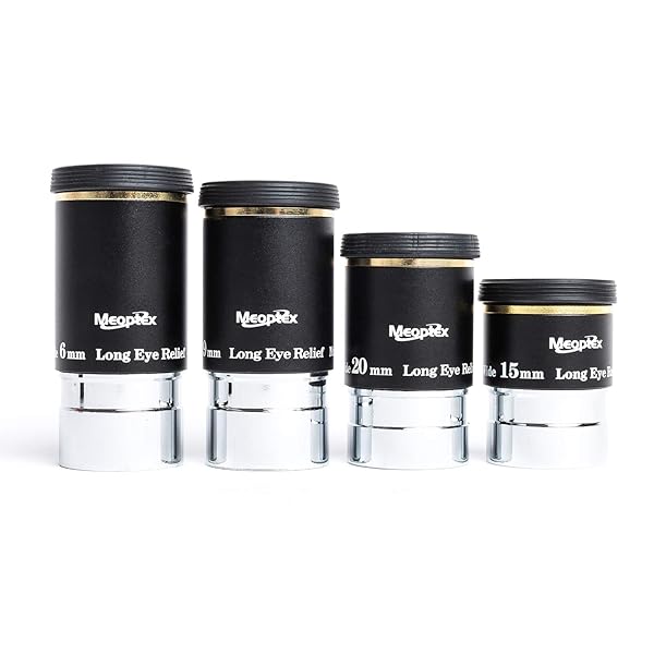 MEOPTEX "MEOPTEX 20mm Ultra Wide Angle Eyepiece (1.25", 6mm, 9mm, 15mm, 66-Degree) for Telescopes - Enhance Your Stargazing Experience!" - View 7 of 7