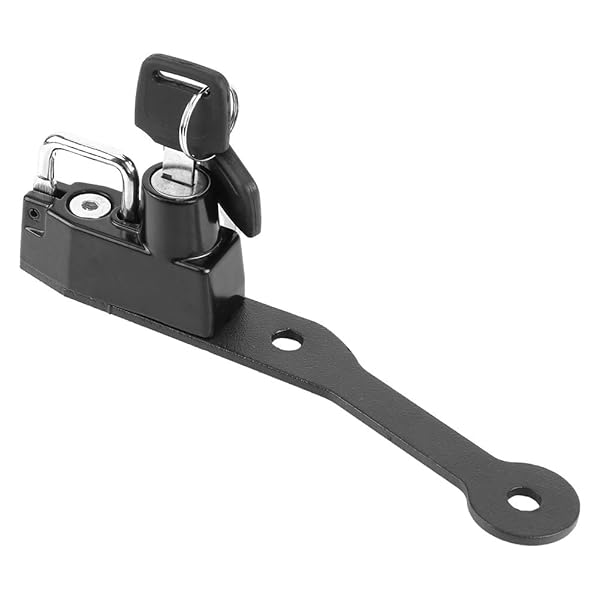 Acouto Aluminium Alloy Helmet Lock Kit for Yamaha MT-07 FZ-07 FJ-07 (2014-2017) - Secure Your Motorcycle Gear! - View 8 of 10