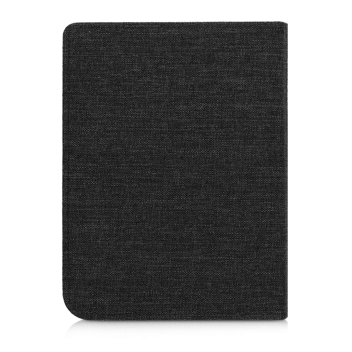 kwmobile kwmobile Dark Grey Fabric Case for Pocketbook InkPad 3/3 Pro/Color - Stylish Flip Folio e-Reader Cover - View 3 of 7