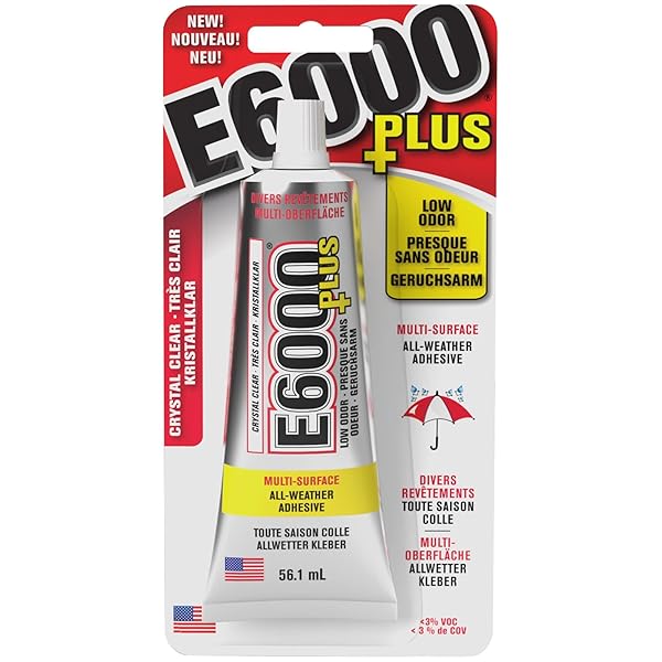 E6000 Buy E6000 Clear Multipurpose Adhesive 1.9 Fl Oz - Strong, Versatile & Fast-Drying Glue