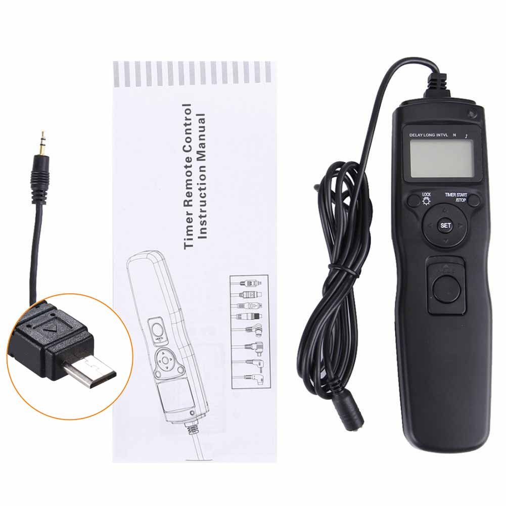 AIHG ABUYCS Wired Camera Shutter Release Timer Remote Control for Sony Alpha A7 A7S A7R A3000 A7M2 A7R2 A7II A7III A7RIII A7SIII A6000 - View 5 of 8