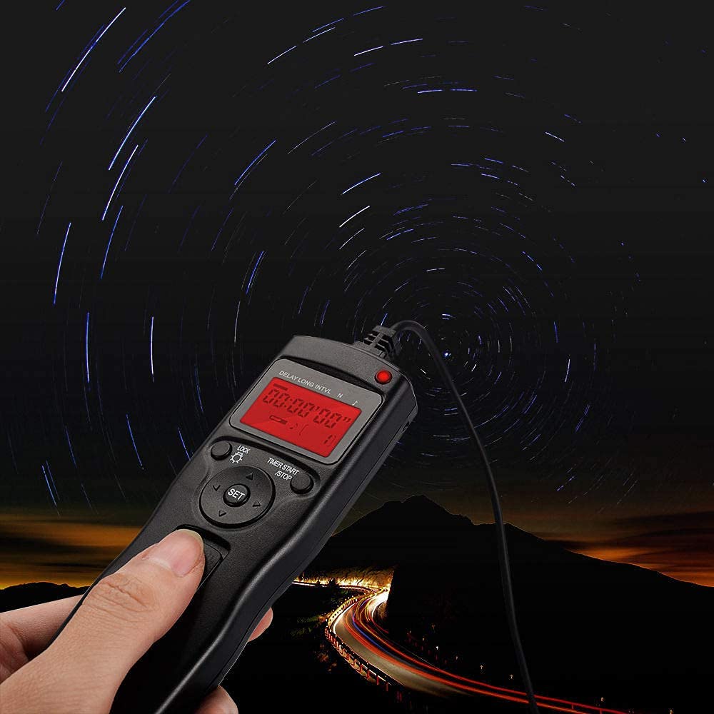 AIHG ABUYCS Wired Camera Shutter Release Timer Remote Control for Sony Alpha A7 A7S A7R A3000 A7M2 A7R2 A7II A7III A7RIII A7SIII A6000 - View 6 of 8