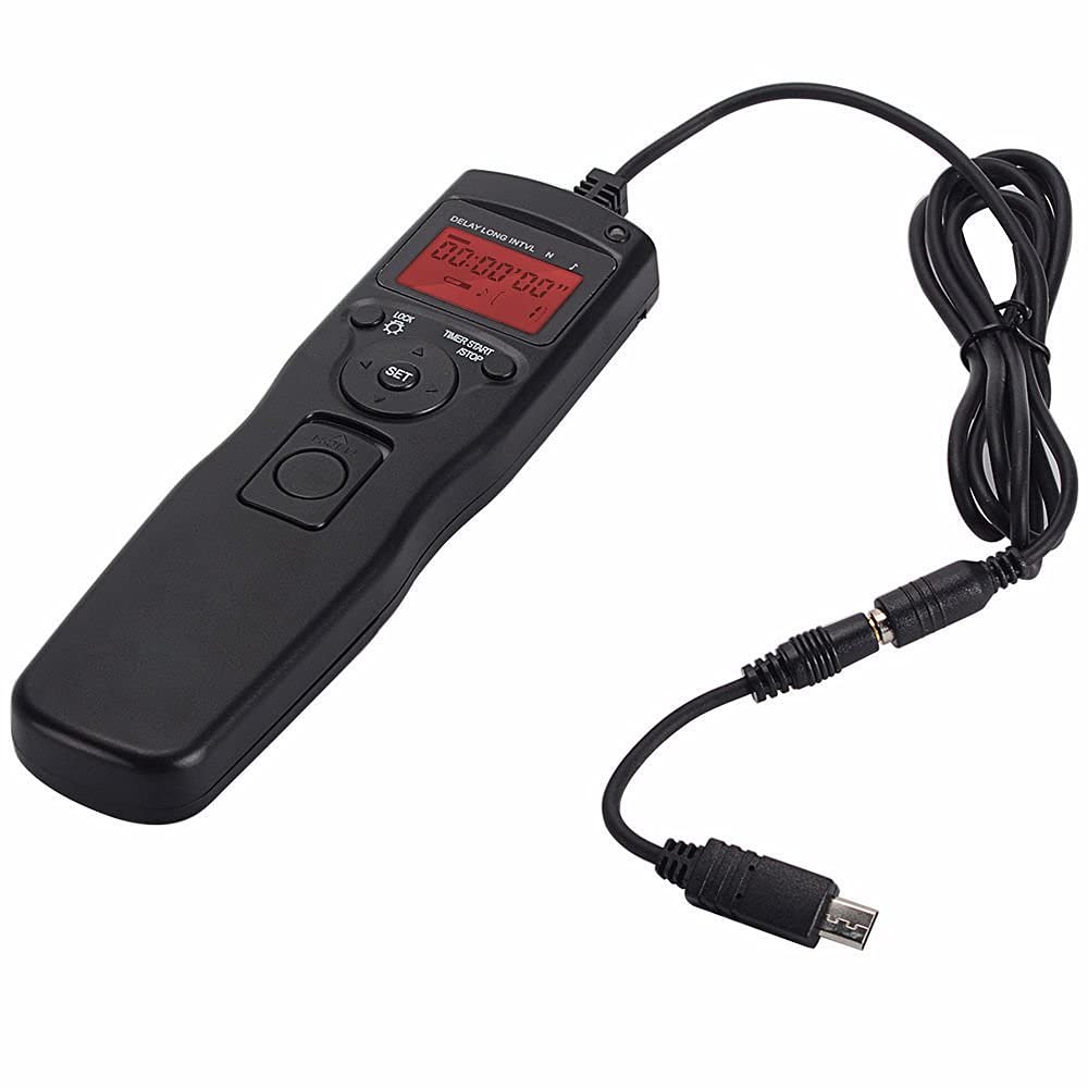 AIHG ABUYCS Wired Camera Shutter Release Timer Remote Control for Sony Alpha A7 A7S A7R A3000 A7M2 A7R2 A7II A7III A7RIII A7SIII A6000