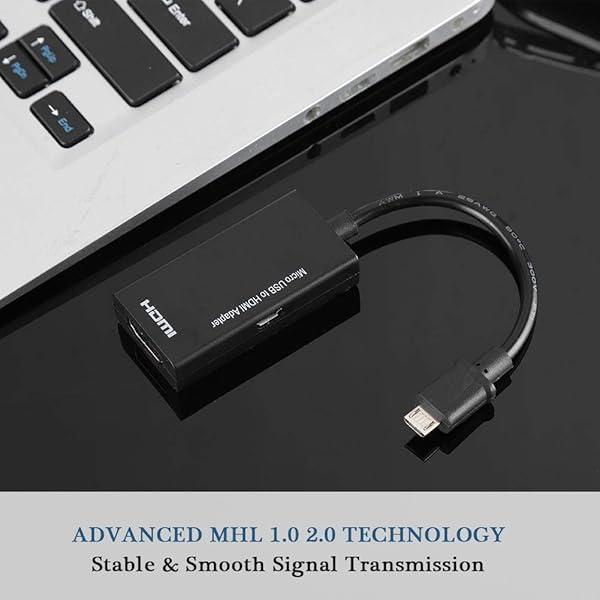 Bewinner Micro USB to HDMI Adapter for Android - 1080P HD Video & 8-Channel Sound, Wide Compatibility - View 3 of 9