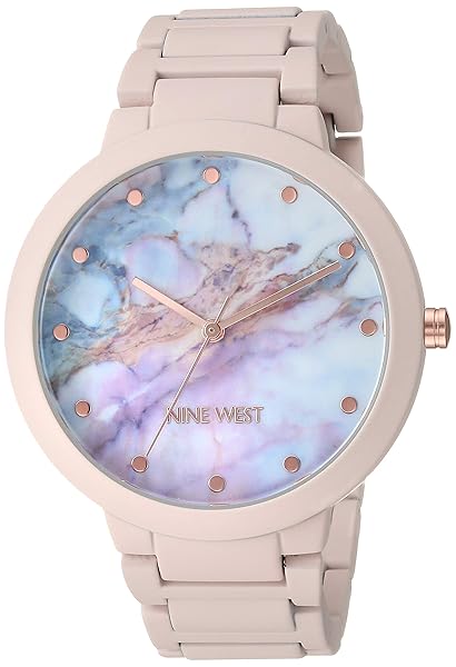 Shop Nine West Women's Rubberized Bracelet Watch - Stylish & Durable Timepiece