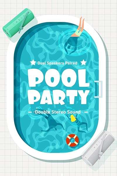 MIATONE MIATONE Waterproof Bluetooth Boombox Speaker - Portable Shower Speaker in Grey - View 7 of 9