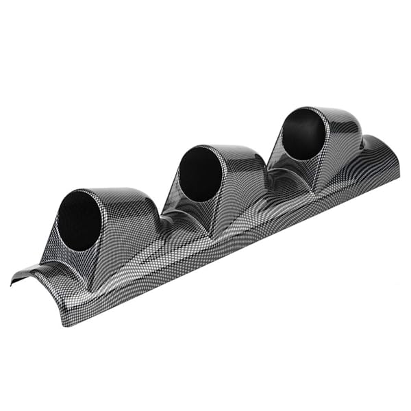 Universal Heavy Duty Triple Hole Gauge Mount Pod Holder for Racing & Sport Meters