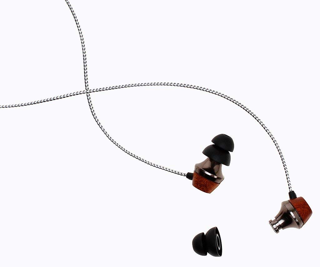 Symphonized Symphonized ALN 2.0 Premium Wood Noise-Isolating Earbuds with Innovative Shield Technology and Mic Silver - View 4 of 6