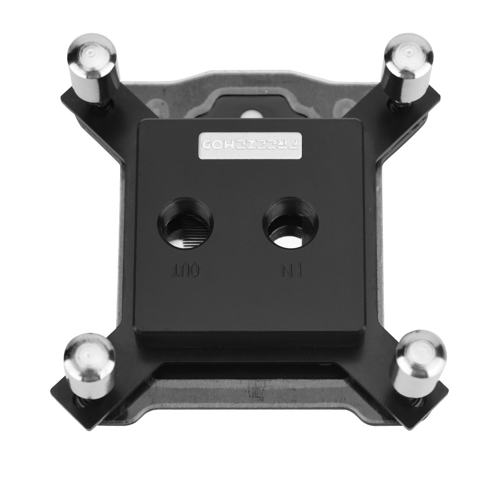 Bewinner High Grade POM CPU Water Block for Intel 1150 1151 1155 1156 with 3mm Copper Base Heat-Resistant Cooling Solution - View 6 of 9