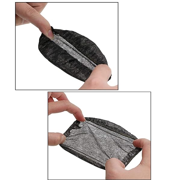 ONLYKXY ONLYKXY Disposable Antimicrobial Microphone Cap Pads Universal Small Mic Covers 100 PCS for Recording Room KTV Black - View 4 of 5