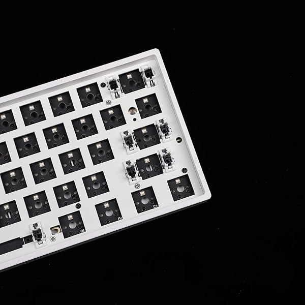 YMDK YMDK GH60 GK61 RGB Hot Swap Mechanical Keyboard DIY Kit - CNC Aluminum & Plastic Case Options - View 4 of 8