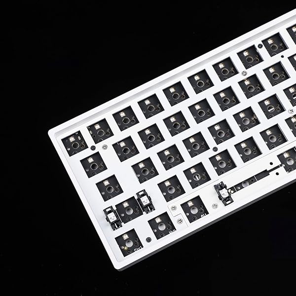 YMDK YMDK GH60 GK61 RGB Hot Swap Mechanical Keyboard DIY Kit - CNC Aluminum & Plastic Case Options - View 5 of 8