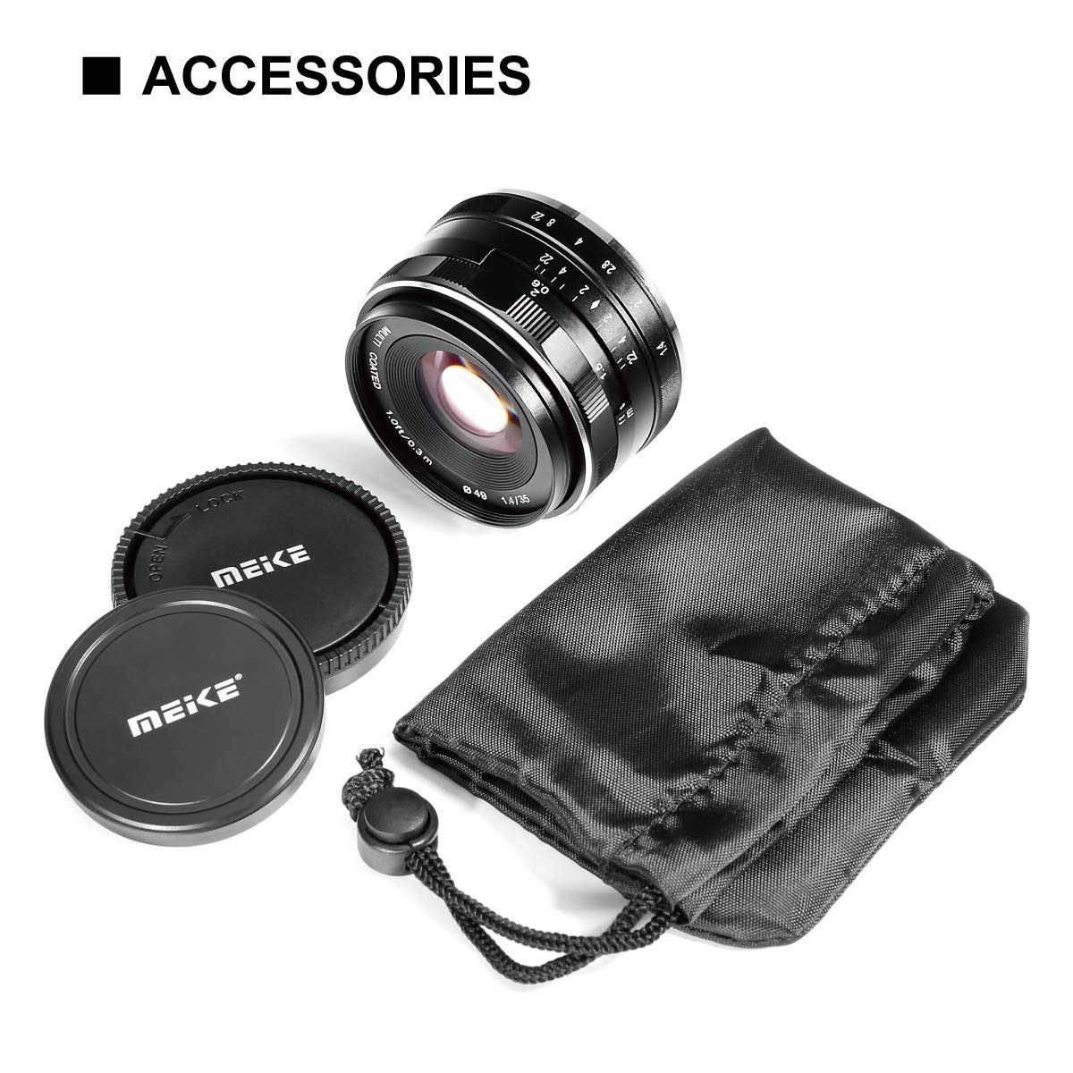 Meike MEIKE MK-35mm F/1.4 Lens for Olympus & Panasonic M4/3 Cameras - Manual Focus, Large Aperture - View 7 of 7