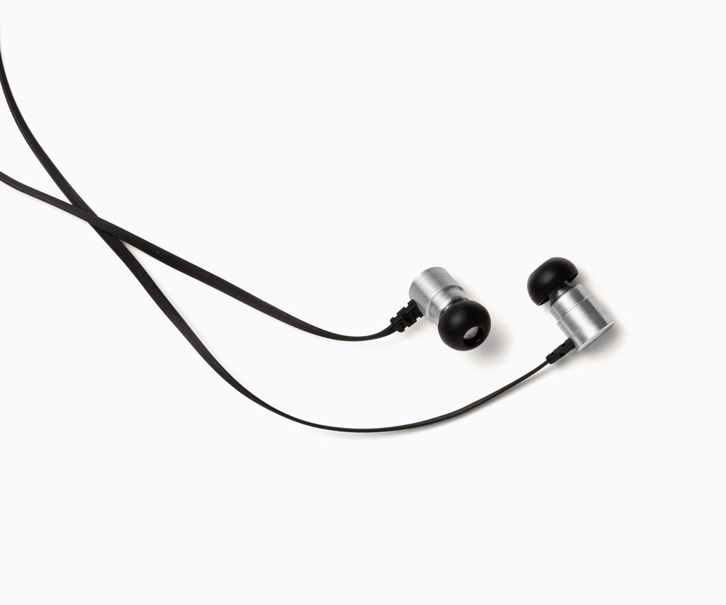 Symphonized MTL Earbuds Dual Driver Heavy Bass Premium Noise Isolating Headphones with Mic Silver - View 5 of 7