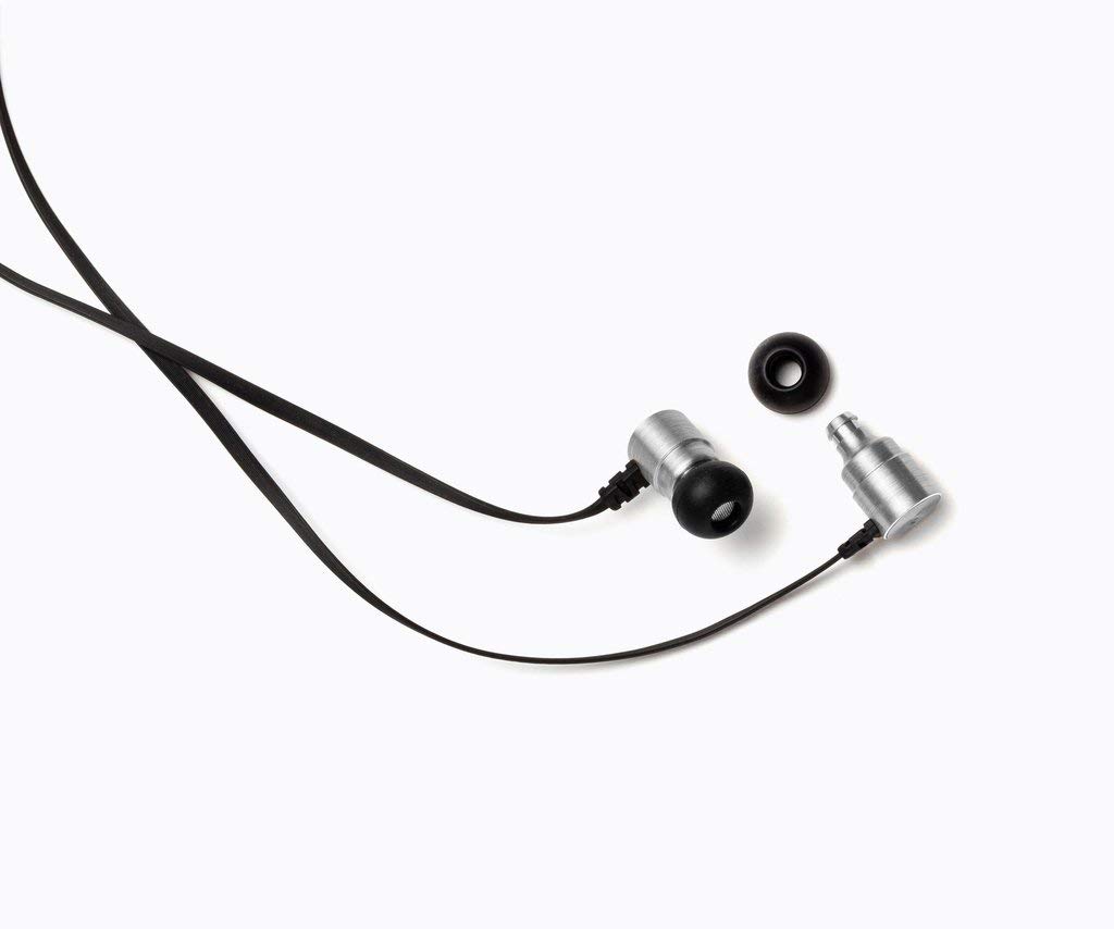 Symphonized MTL Earbuds Dual Driver Heavy Bass Premium Noise Isolating Headphones with Mic Silver - View 6 of 7