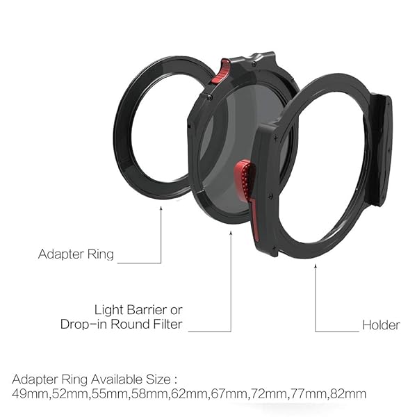 Haida Haida M10 Filter Holder Kit for 100mm Filters with CPL and 52mm Adapter Ring HD4300 - View 6 of 6