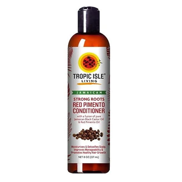 Tropic Isle Living Revitalize Your Hair with Tropic Isle Living Jamaican Strong Roots Red Pimento Conditioner - 8 Ounce
