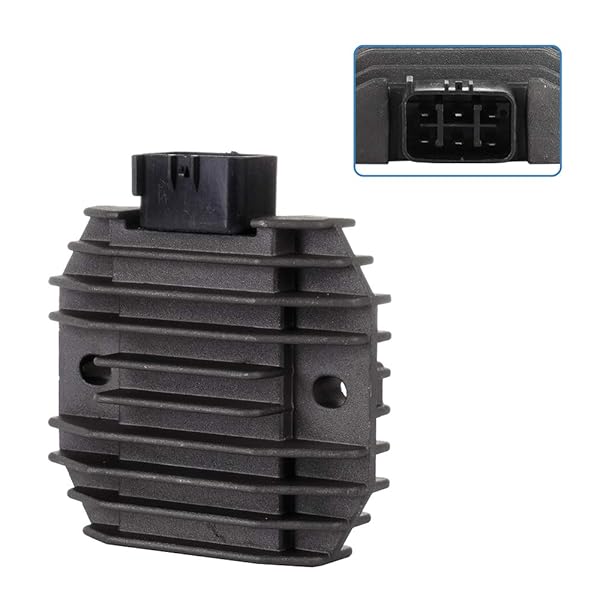 SCITOO SCITOO JAZ04287 Voltage Regulator Rectifier for Yamaha FZ6R, Royal Star & V Star 1100 (2009-2013, 1999-2012) - View 8 of 8