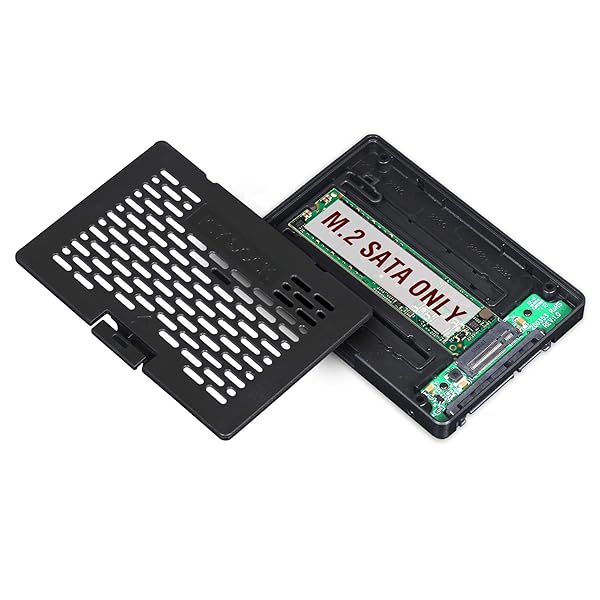 ICY DOCK "ICY DOCK EZConvert MB703M2P-B: Tool-Free M.2 SATA to 2.5" SSD Enclosure Adapter"