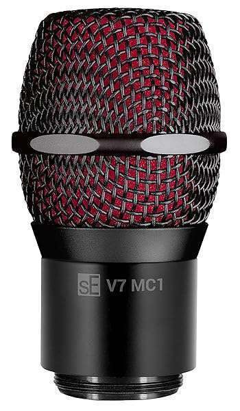 SE ELECTRONICS SE Electronics V7 Mic Capsule for Shure Wireless - High-Quality Black Microphone Upgrade