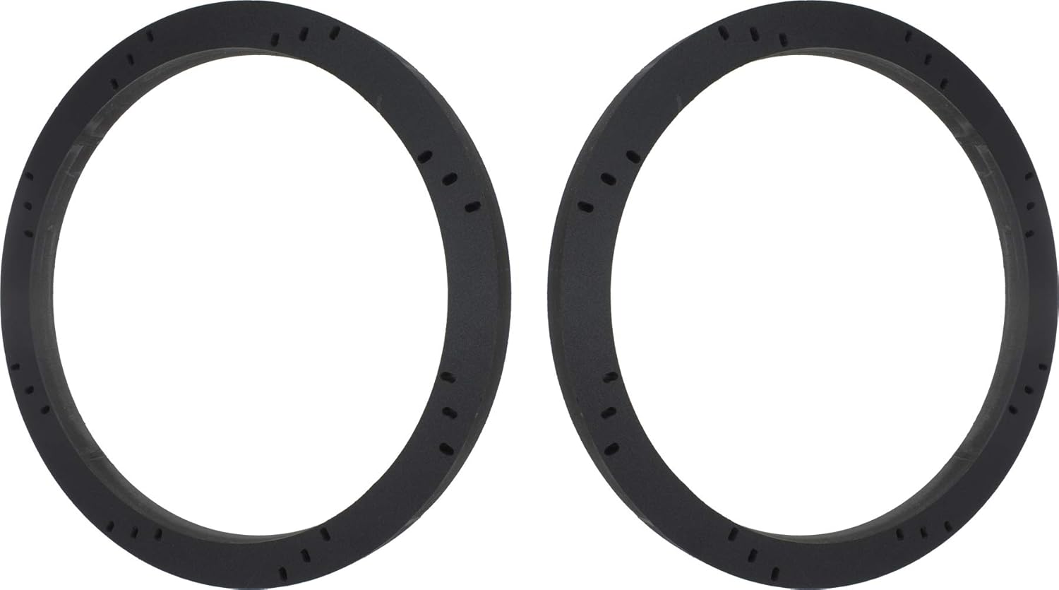 12 Inch Subwoofer Speaker Spacer Depth Extender 3/4 Inch Thick ID 11 1/8 Inch OD 12 7/8 Inch Stackable Pair for Framing Fiberglass Enclosures