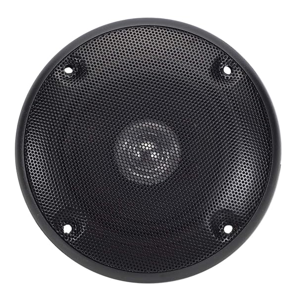 Magnadyne Magnadyne 4 Inch Black Dual Cone Audio Speakers with Grills & Mount Screws - High-Quality Sound Upgrade! - View 6 of 7