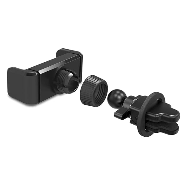 Mighty Mount Mighty Mount One Touch Grip Air Vent Mount Universal Car Phone Holder for iPhone Samsung Galaxy and More Hands-Free Convenience - View 7 of 10