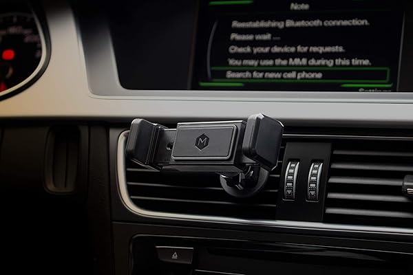 Mighty Mount Mighty Mount One Touch Grip Air Vent Mount Universal Car Phone Holder for iPhone Samsung Galaxy and More Hands-Free Convenience - View 10 of 10
