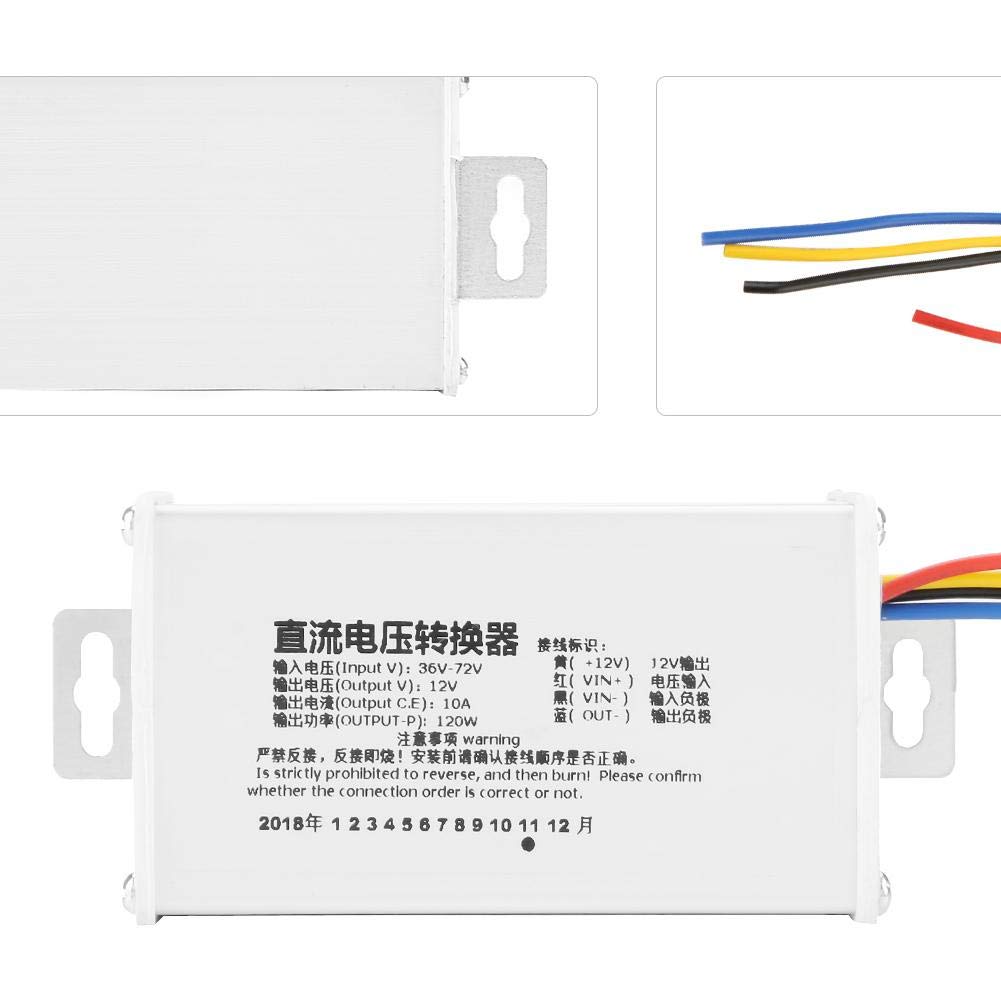 Wal front DC Converter Step Down Power Supply Module 36V to 12V 10A 120W for 12V Electronic Devices - View 6 of 9