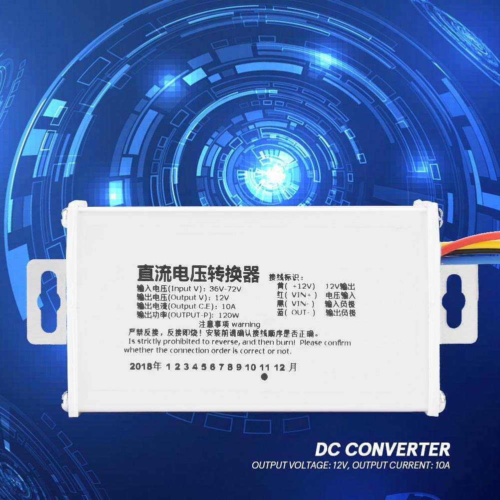 Wal front DC Converter Step Down Power Supply Module 36V to 12V 10A 120W for 12V Electronic Devices - View 7 of 9