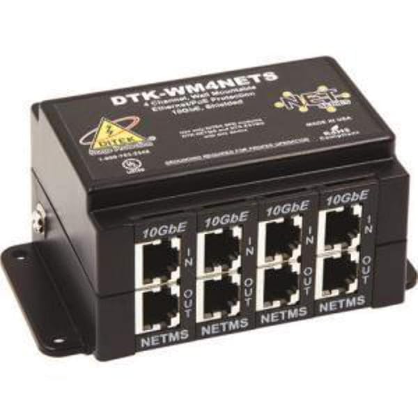 Ditek Ditek DTK-WM4NETS High Performance Network Surge Protector for Reliable Equipment Safety