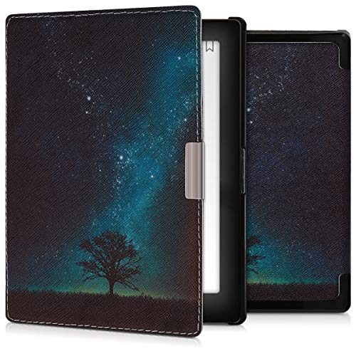 KWMobile Kobo Aura Edition 1 Case - Cosmic Nature Blue/Grey/Black eReader Cover