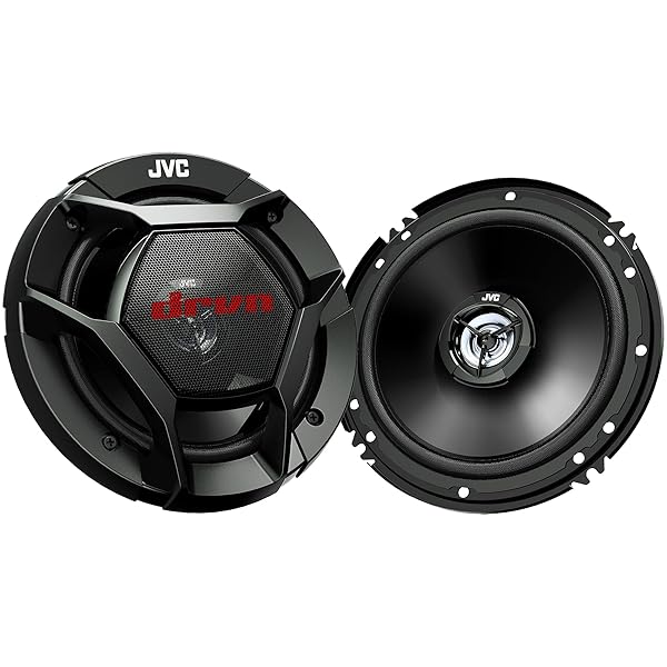 "JVC CS-DR621 Car Speakers - 300W Peak Power, 6.5" Full Range, 2-Way, Sold in Pairs for Ultimate Sound Experience"
