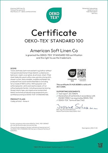 American Soft Linen American Soft Linen 3-Piece Teal Towel Set: 100% Cotton Bath, Hand & Washcloth for Luxurious Bathroom Comfort - View 10 of 10