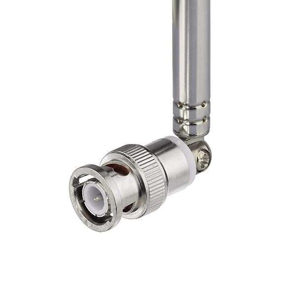 BINGFU Upgrade Your Ham Radio: Bingfu 20-1300MHz BNC Male Telescopic Antenna for Uniden & Whistler Two-Way Radios - View 7 of 10