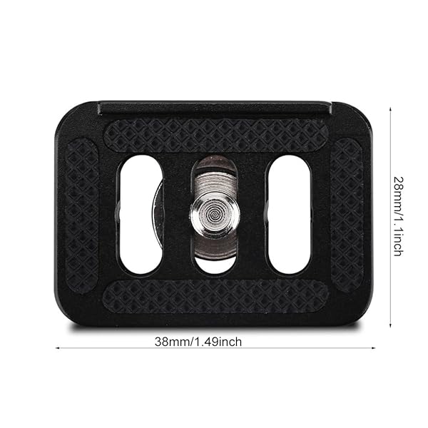 Serounder Serounder Quick Release Clamp Adapter Mini Portable Aluminium Alloy Camera Mount for SIRUI TY-C10 T005 T-025 Ball Head Photography Accessory - View 7 of 8