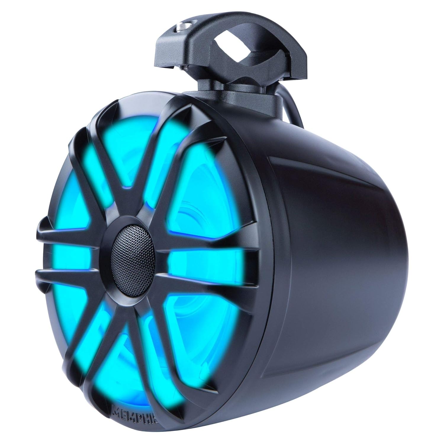 Memphis Memphis Audio MXA62PS 6.5 Inch LED Coaxial Powerports Speaker Pods for Roll Bars Black with LED Lighting - View 2 of 9