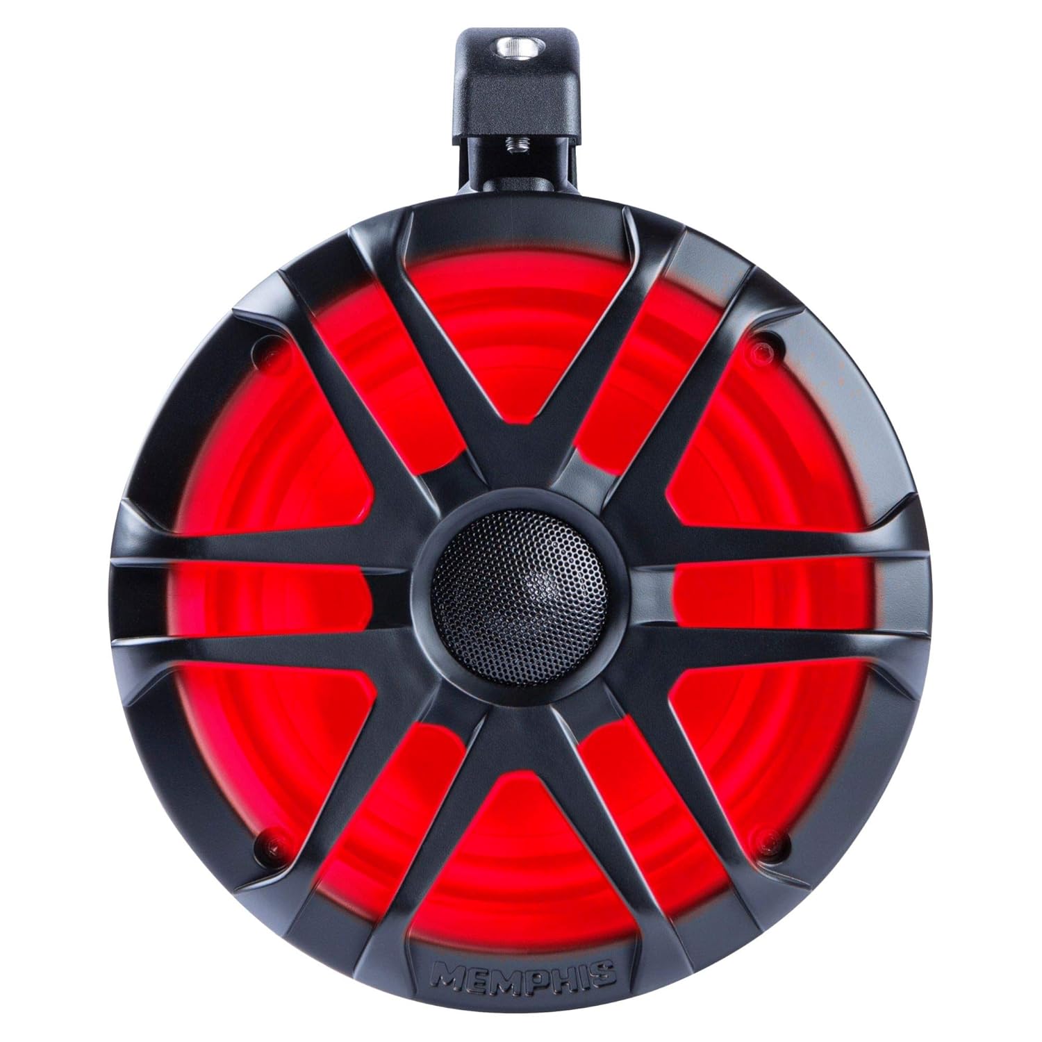 Memphis Memphis Audio MXA62PS 6.5 Inch LED Coaxial Powerports Speaker Pods for Roll Bars Black with LED Lighting - View 5 of 9