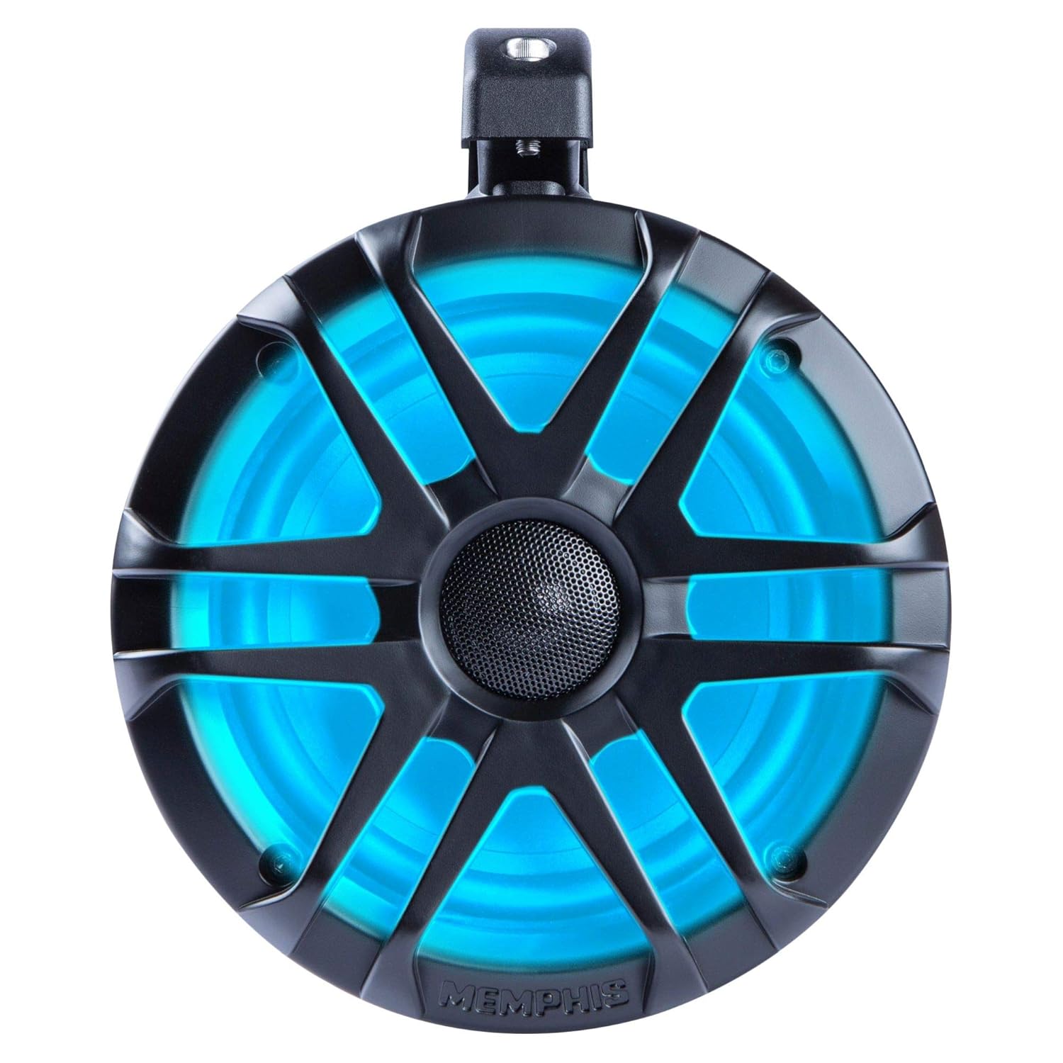 Memphis Memphis Audio MXA62PS 6.5 Inch LED Coaxial Powerports Speaker Pods for Roll Bars Black with LED Lighting - View 6 of 9