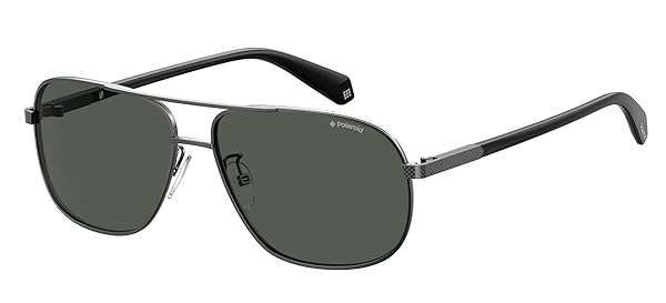 Polaroid Shop Polaroid PLD 2074/S/X Ruthenium/Grey Men's Sunglasses - Stylish & Durable Eyewear
