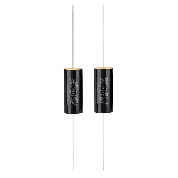 Zerone Zerone 2PCS 2.2uF Capacitor Frequency Divider for Audio Speakers with Pure Copper Wire Pins - View 4 of 10