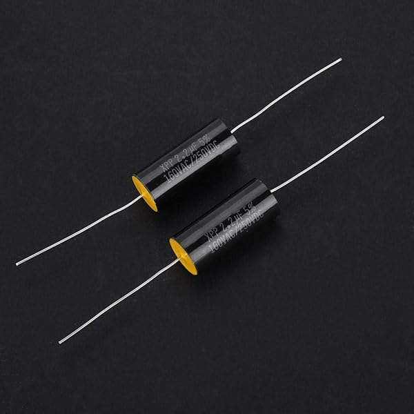 Zerone Zerone 2PCS 2.2uF Capacitor Frequency Divider for Audio Speakers with Pure Copper Wire Pins - View 10 of 10